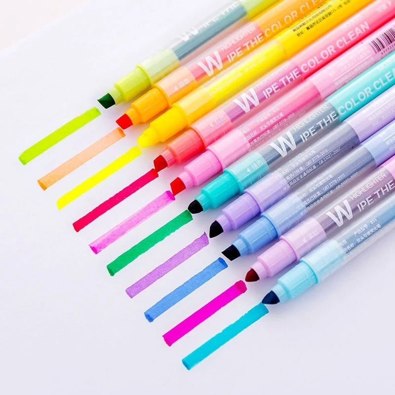 Highlighters Changing Color Markers Pastell Penna