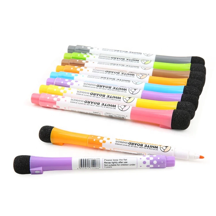 8 färger Dry Erase Whiteboard Markör
